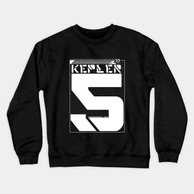 Kepler 5 Crewneck Sweatshirt by Kiboune